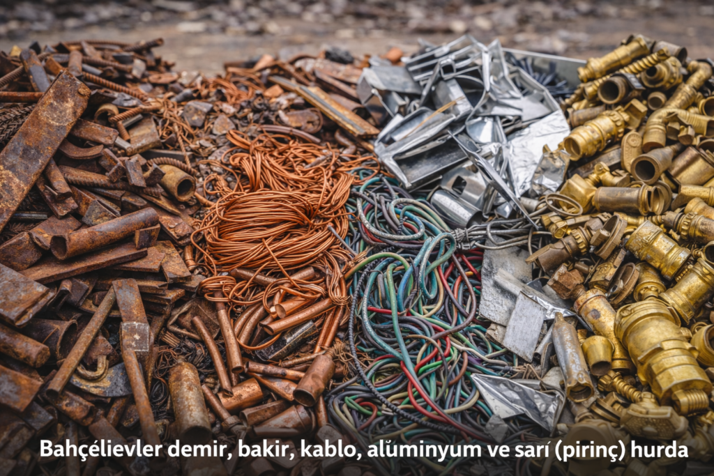Bahçelievler demir bakır hurda alımı
