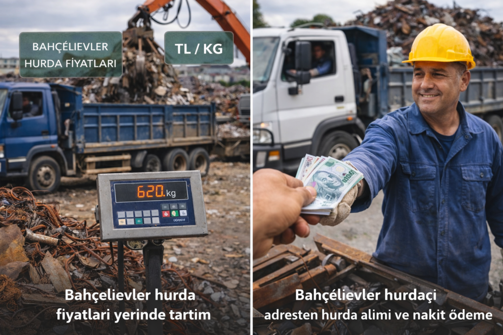 Bahçelievler hurdacı adresten hurda alımı ve nakit ödeme
