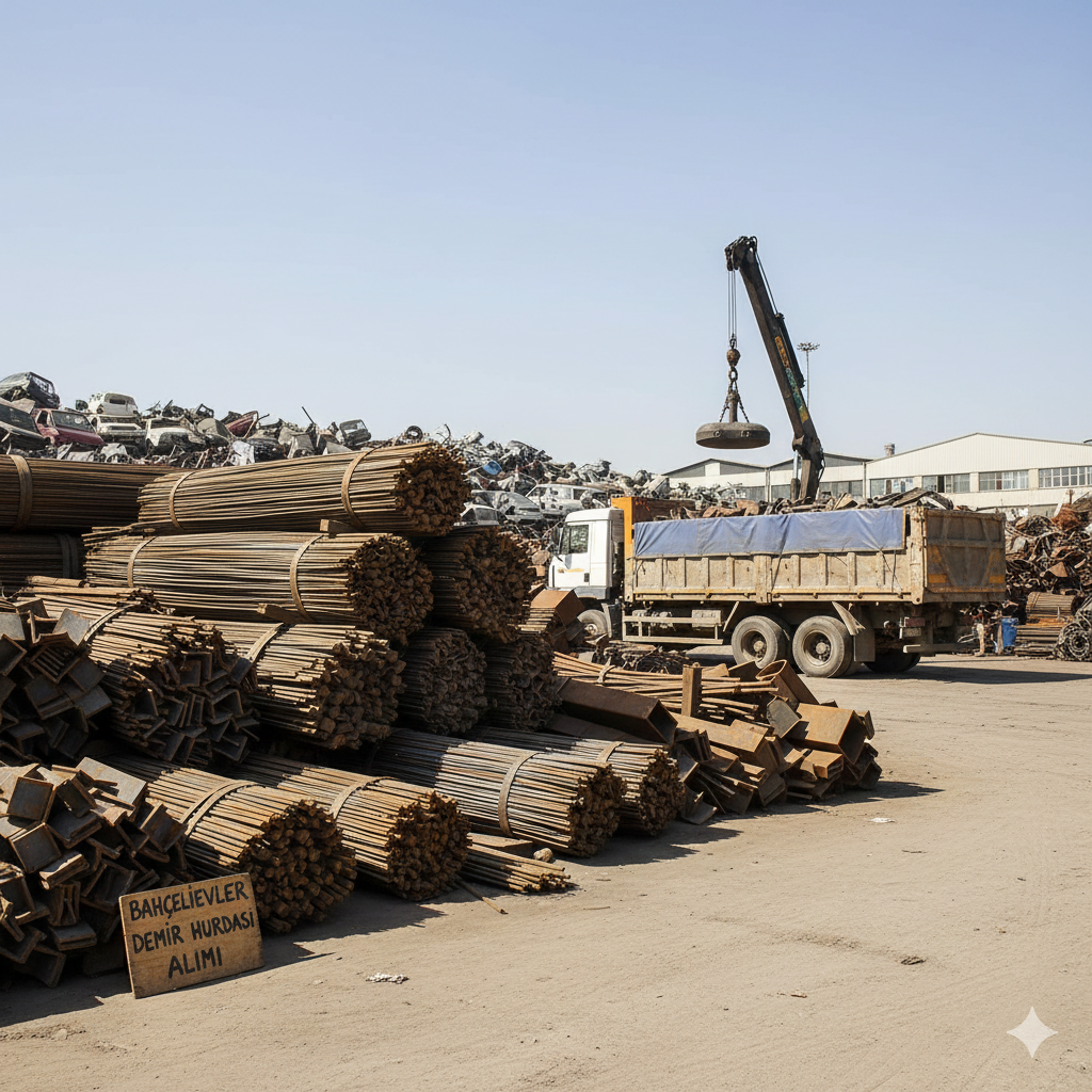 Bahçelievler demir hurdası alımı adresten yerinde tartım