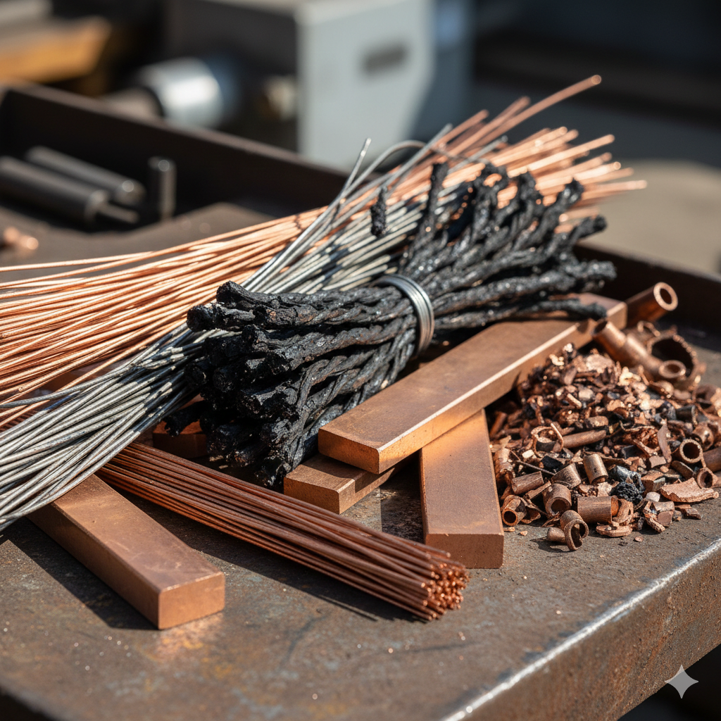 Bahçelievler bakır hurdası alımı soyma lama yanık bakır