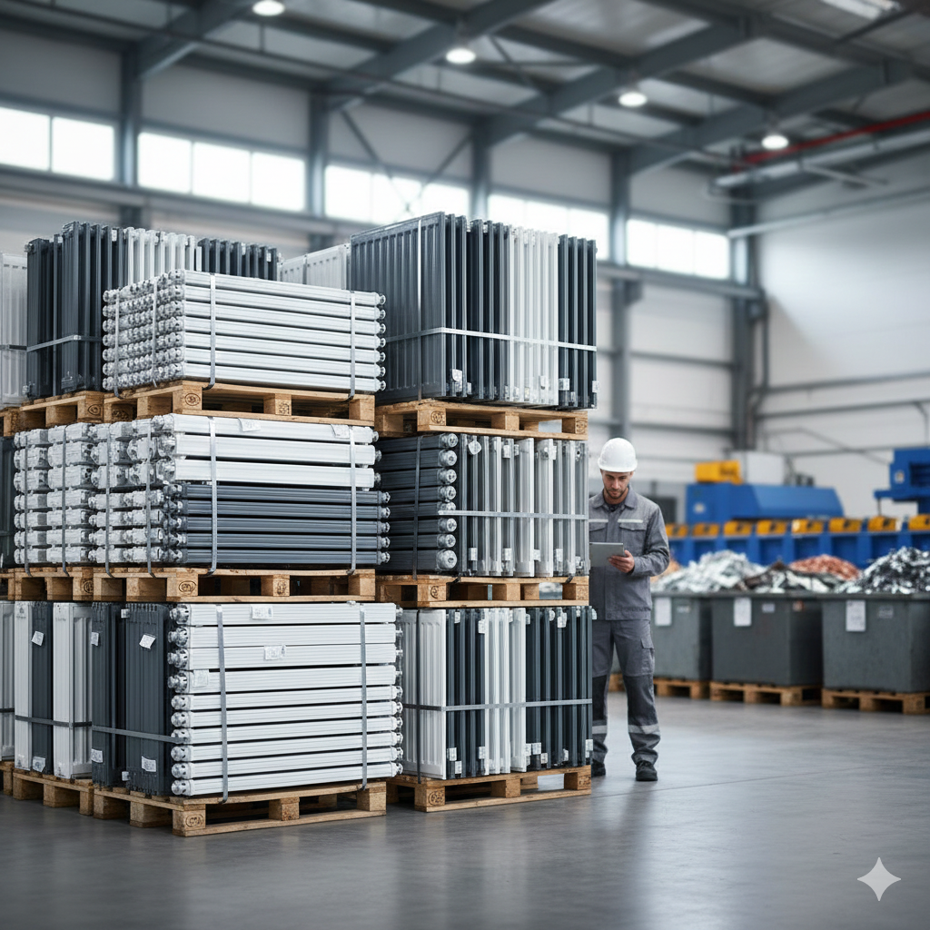 Bahçelievler çelik ve alüminyum petek hurdası